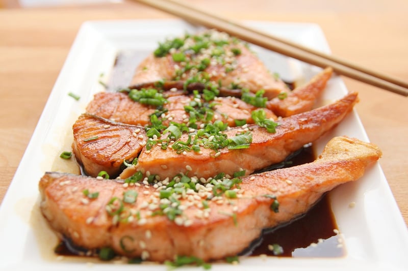 Salmon with Asparagus